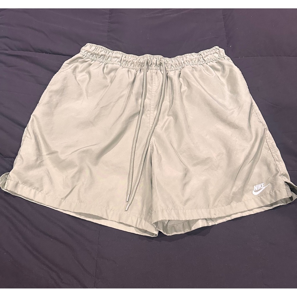 Nike Mens Sportswear Woven Mesh Lined Shorts Sage Green Olive Large AR2382-386